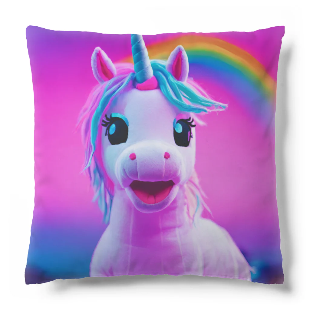 unicorn_dreamsのわたしミライから来たユニ Cushion