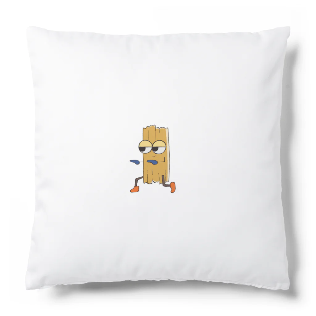 かっぷるぽっと。のおかきくん（白） Cushion