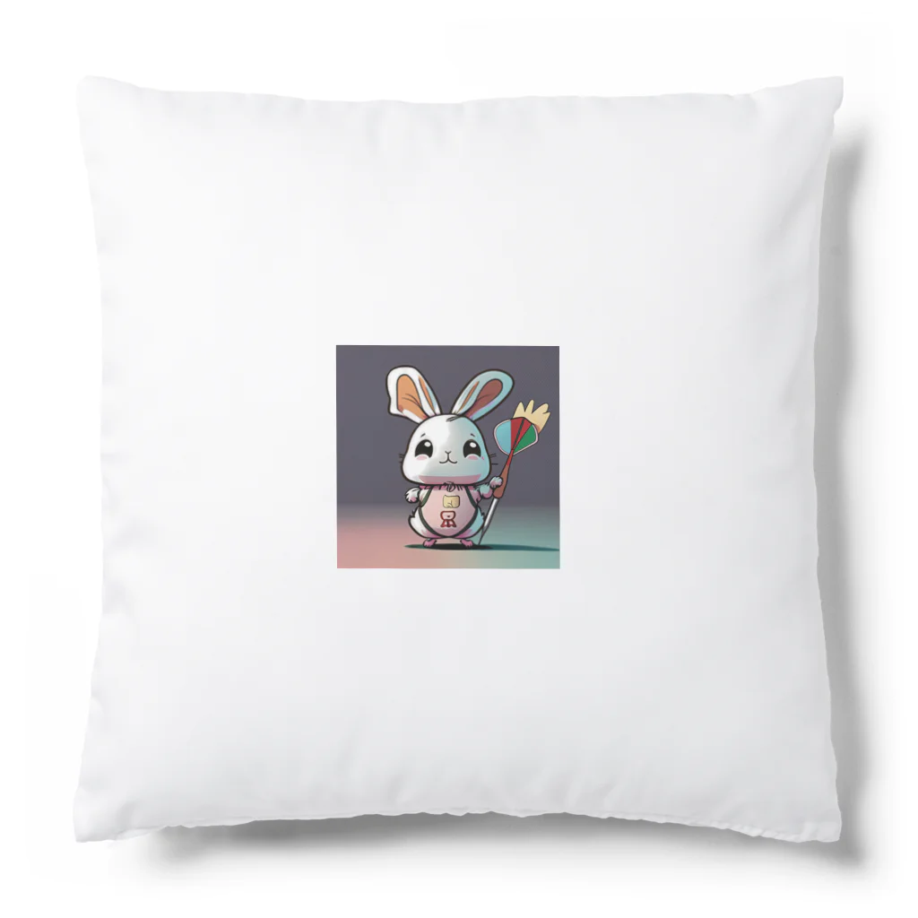 アニマルズのダーツウサギ Cushion