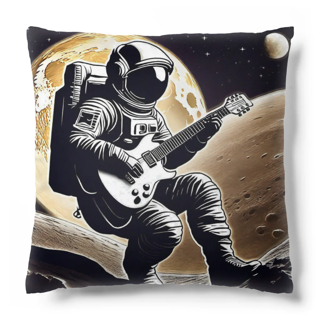 宇宙開発デザイン科の月面のギタリスト Cushion