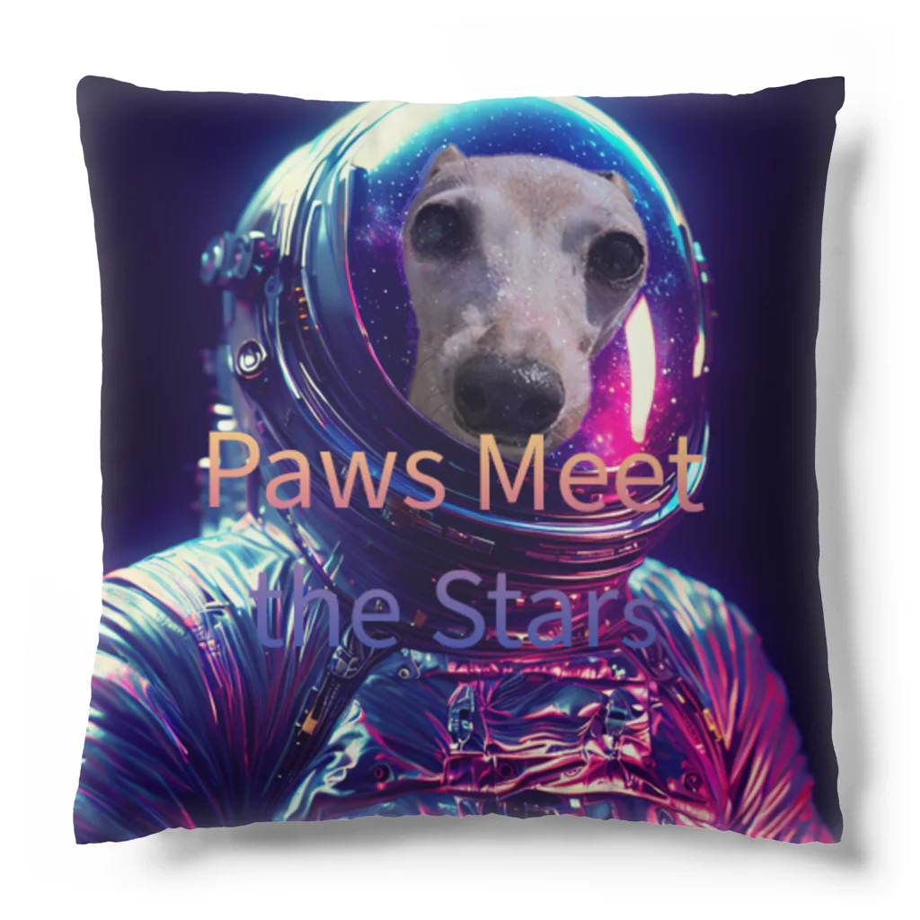 Toggle on.の宇宙犬 Cushion