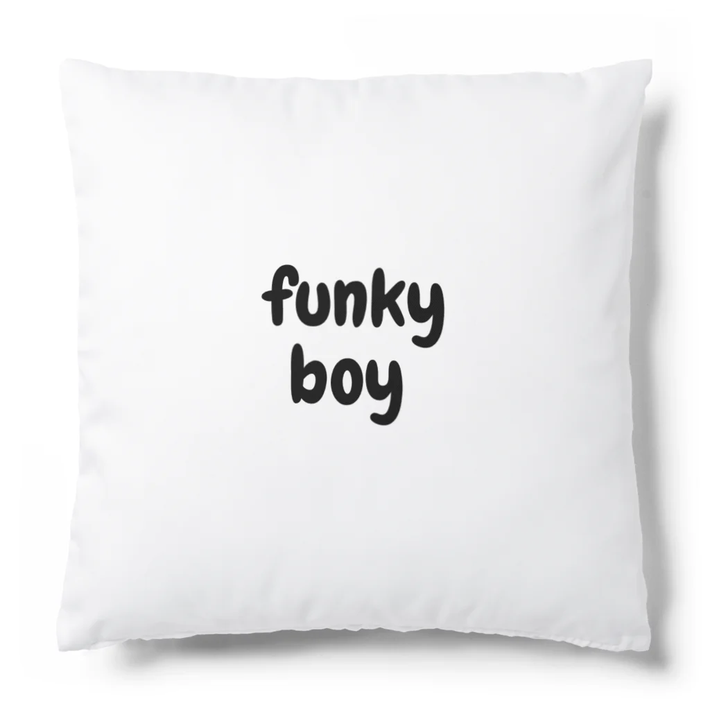 namonakyのファンキーボーイシリーズ（ブラック） Cushion