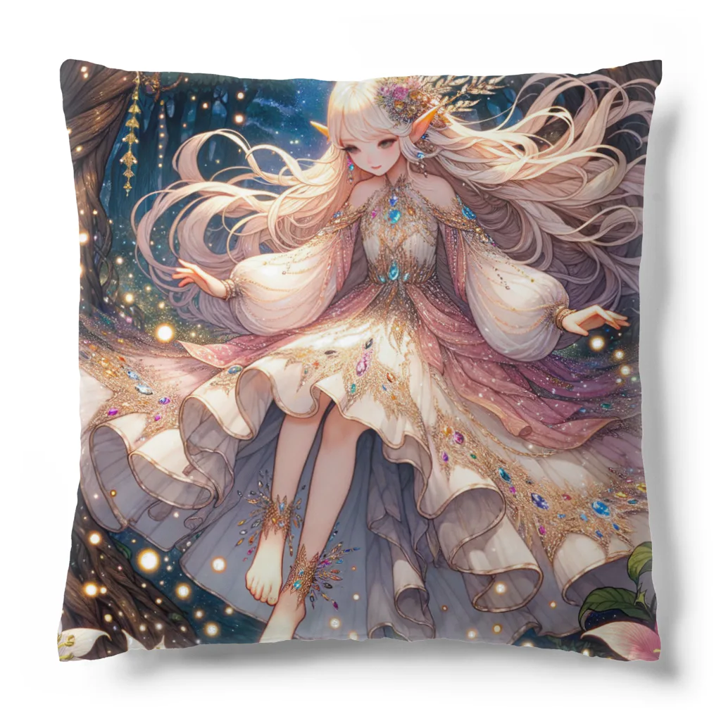 Sesilionの星の精霊の夜舞 Dance of the Star Spirit Cushion