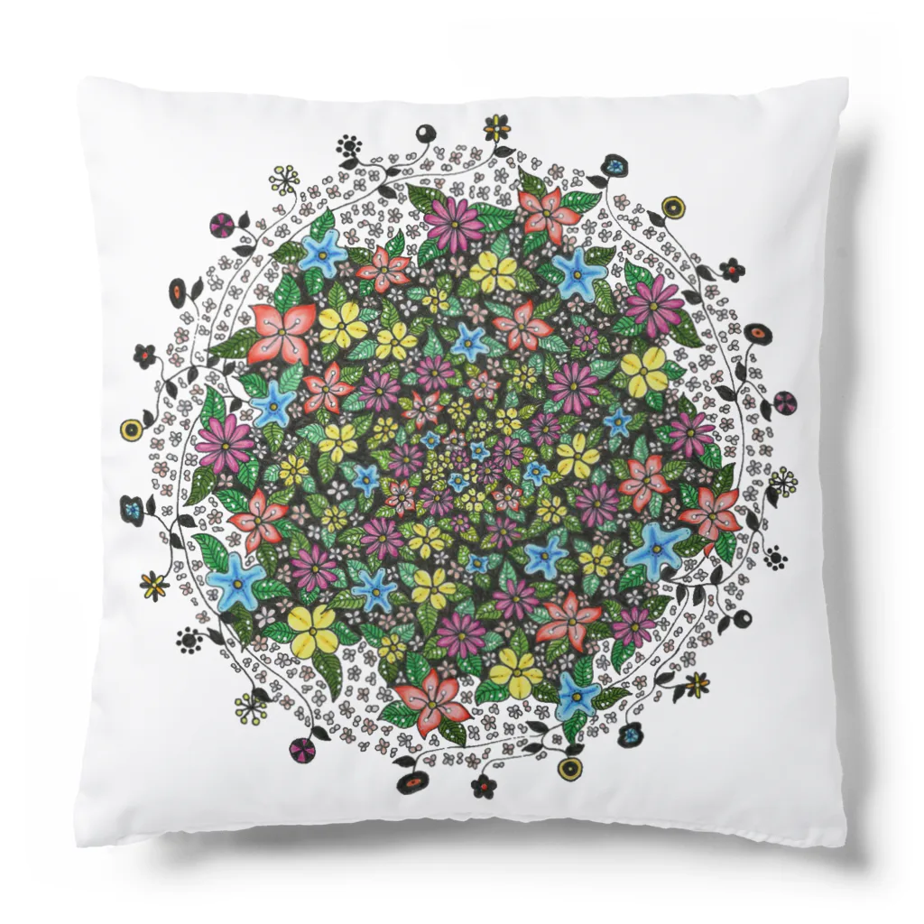 GOMAMSAYAKANの黄金比flowerガーデン Cushion