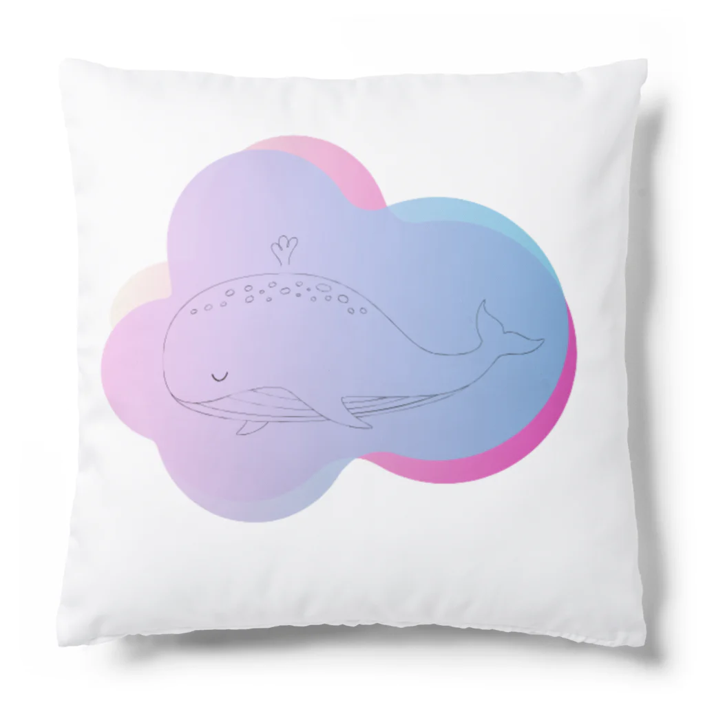 RabbitHouseの夢クジラ Cushion