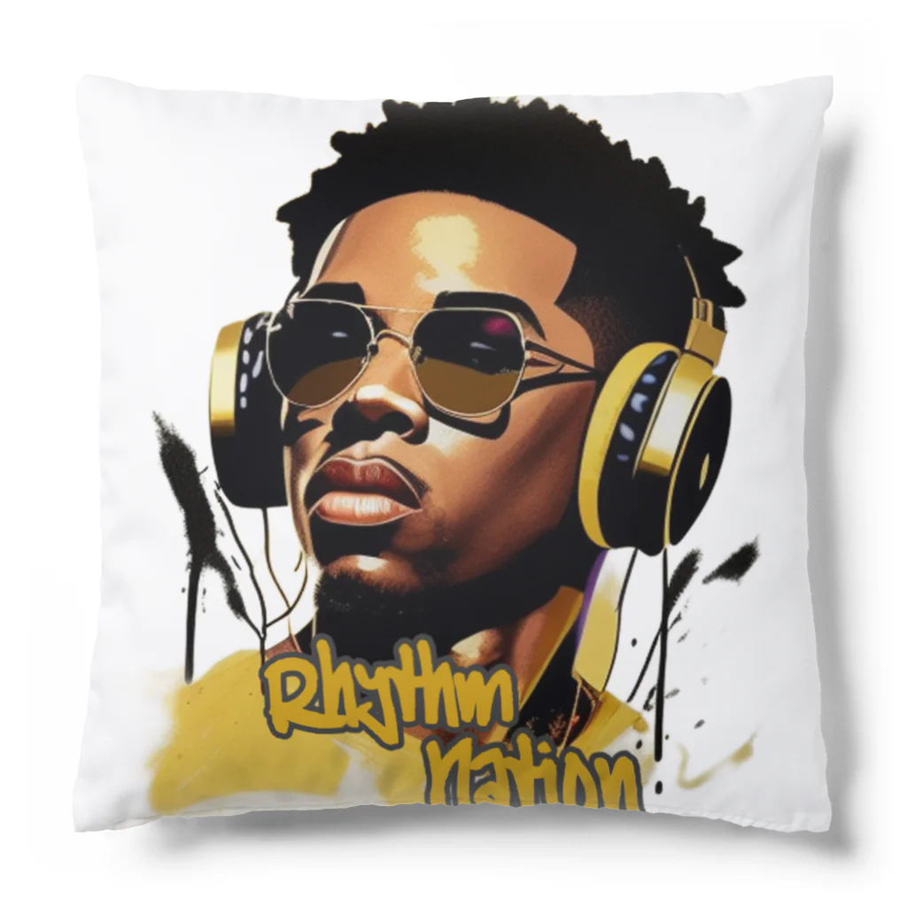 めそぽのRhythm Nationの男 Cushion