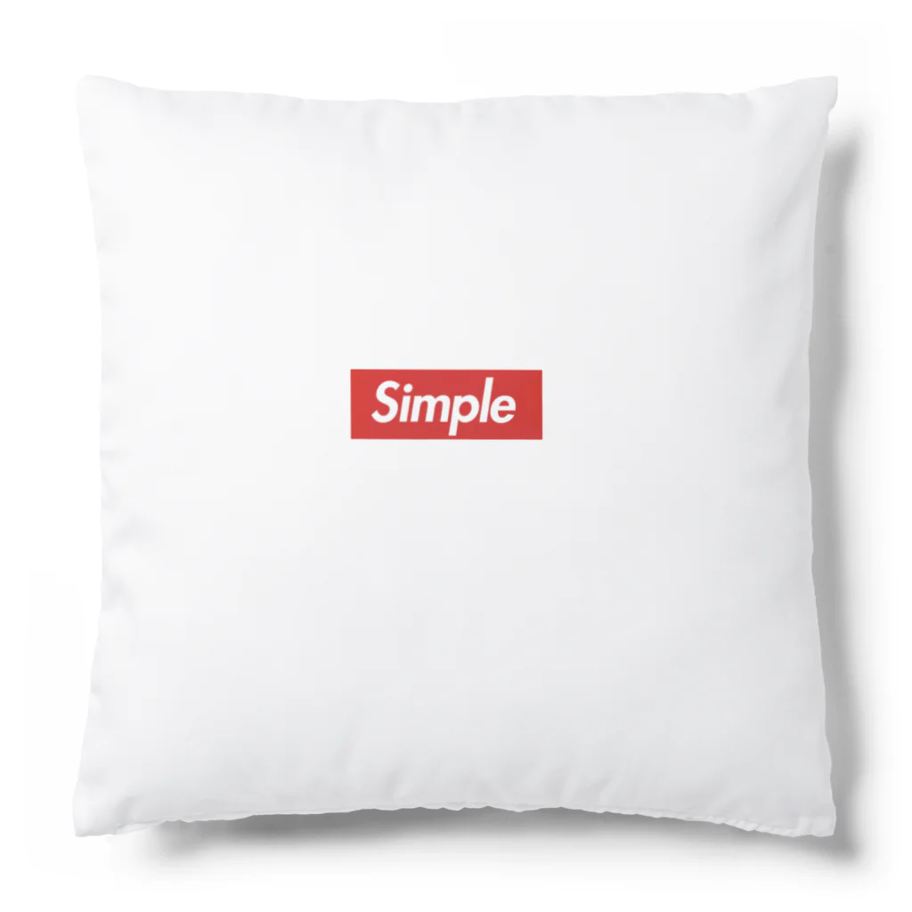 おもしろいTシャツ屋さんのシンプル　SIMPLE Cushion