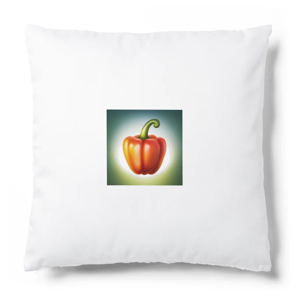 千裕アトリエ（いつもありがとう）のピーマン（Bell Pepper） Cushion