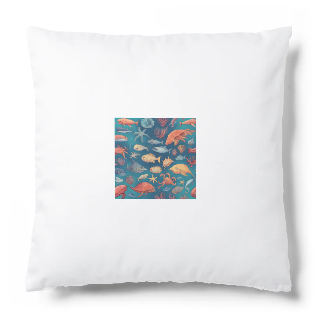 tmdayoの海洋生物 Cushion