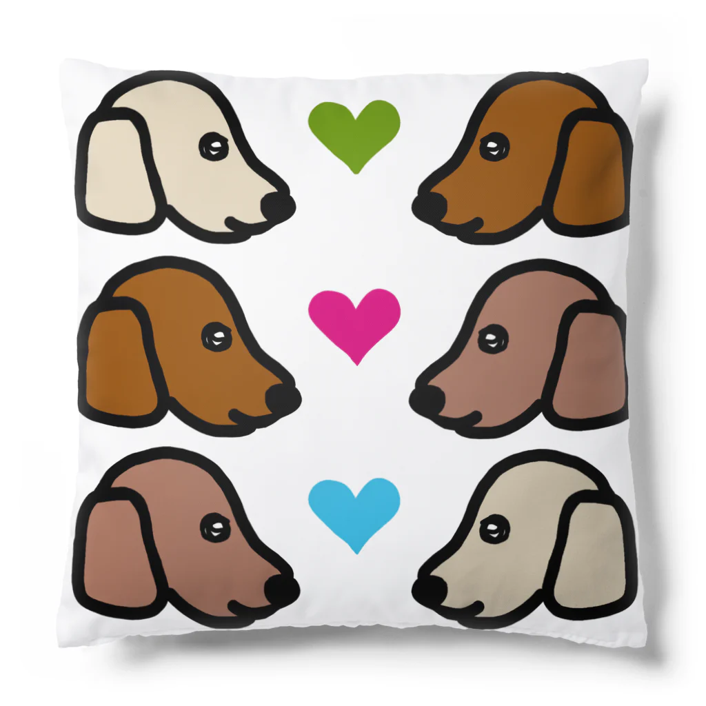 mimileonyanのLOVE3 Cushion