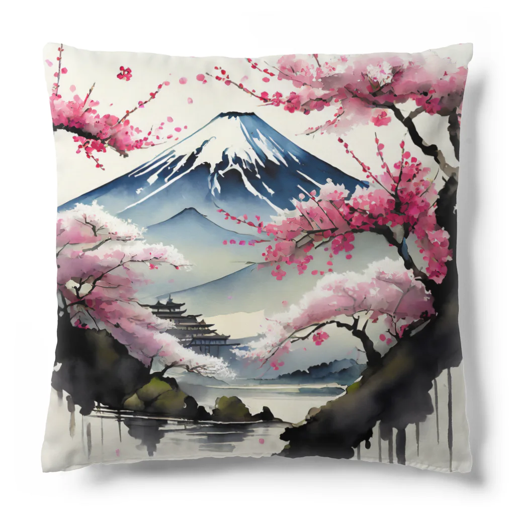 ✨🌏TCHD LLC SHOP🌏✨の富士山最高✨🗻🌏✨ Cushion