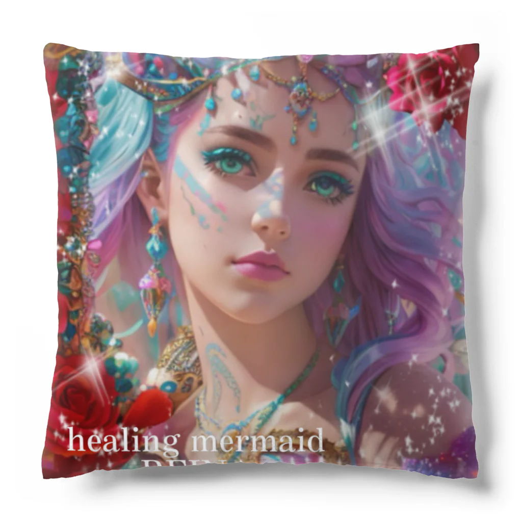 💖宇宙整体♪🌈♪こころからだチャンネル♪💖のhealing mermaid REINA Cushion