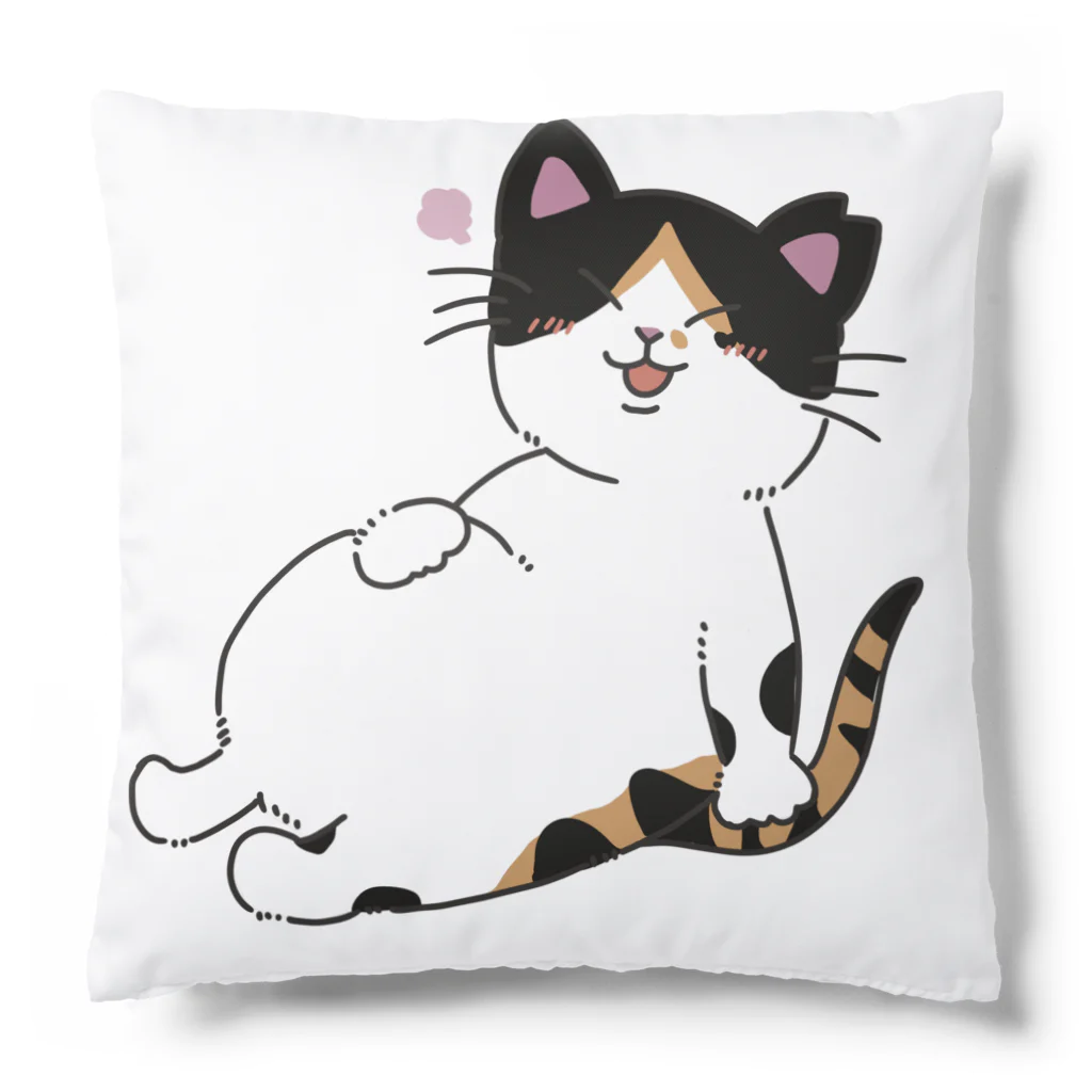 かぎしっぽの満腹猫 Cushion