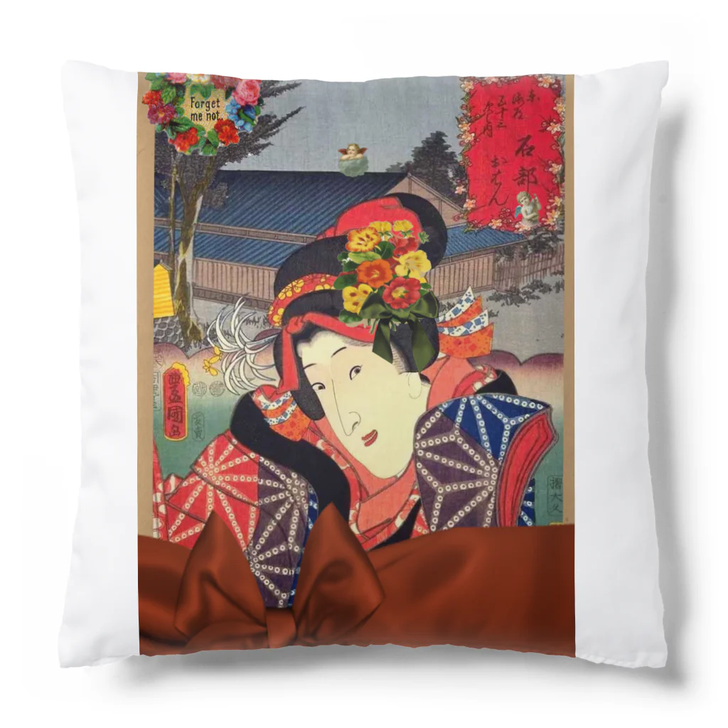 saitosekaiのお江戸ガーリー Cushion