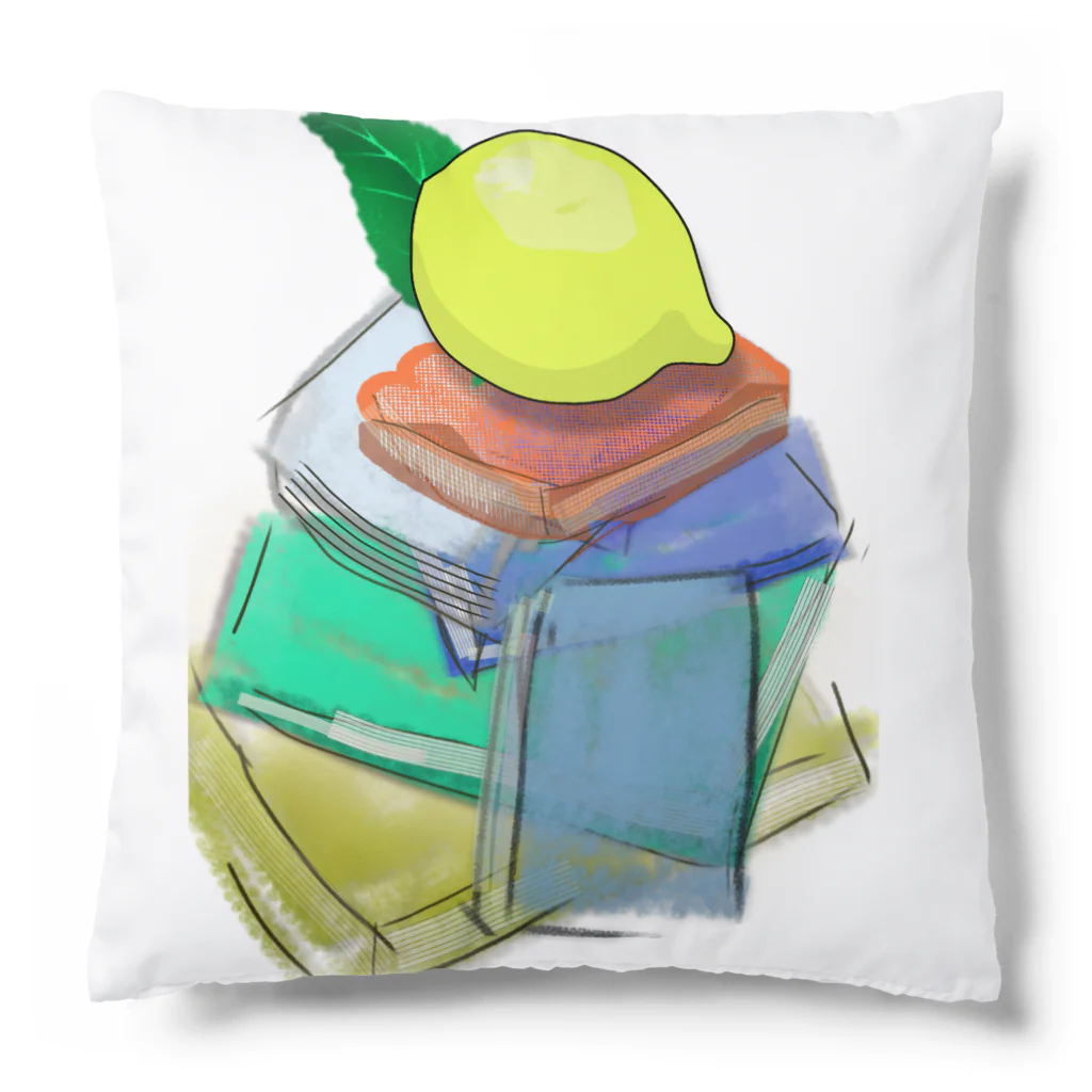 月夜のタツノオトシゴのlemon bomb Cushion