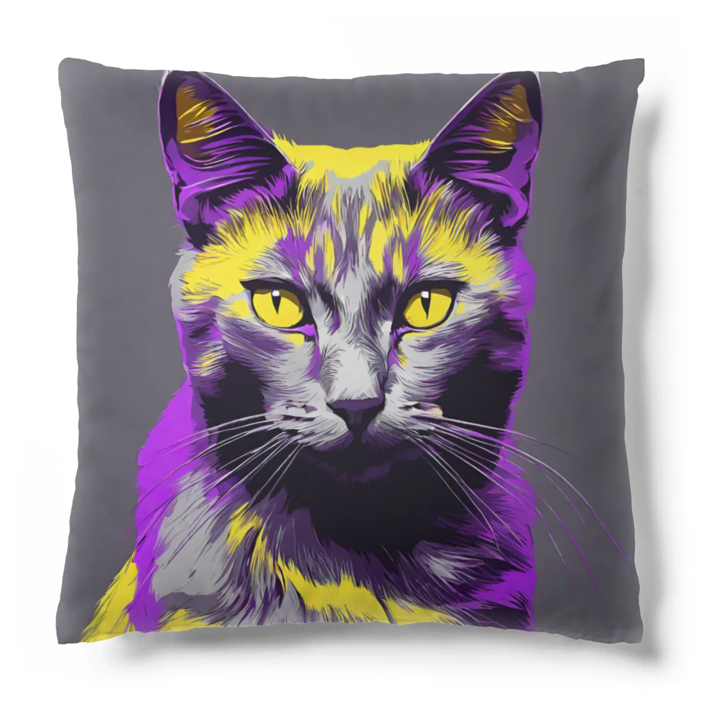 ながさわショップのnight cat Cushion