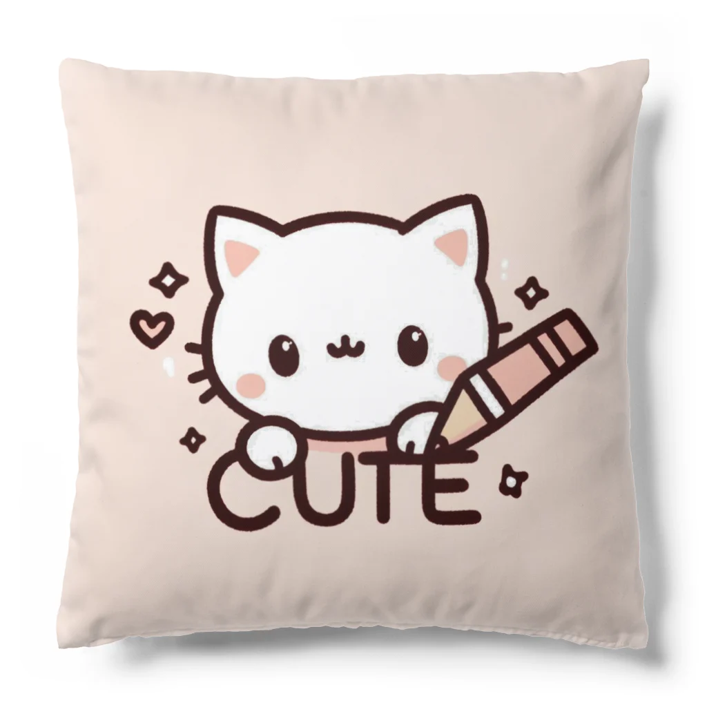 mini_asuのCut 猫 Cushion