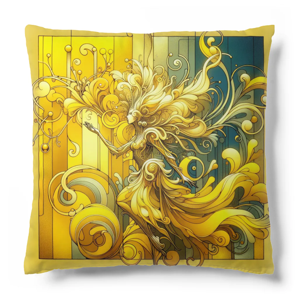 【公式】金運アップのBrilliant Futureの【公式キャラクター】金運アップBrilliant Future Cushion
