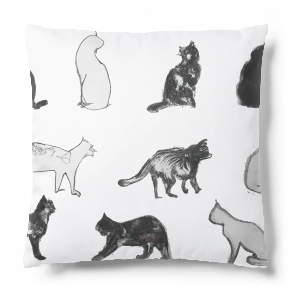 ART GALLERY Ne-ko.のNeko-01 Cushion