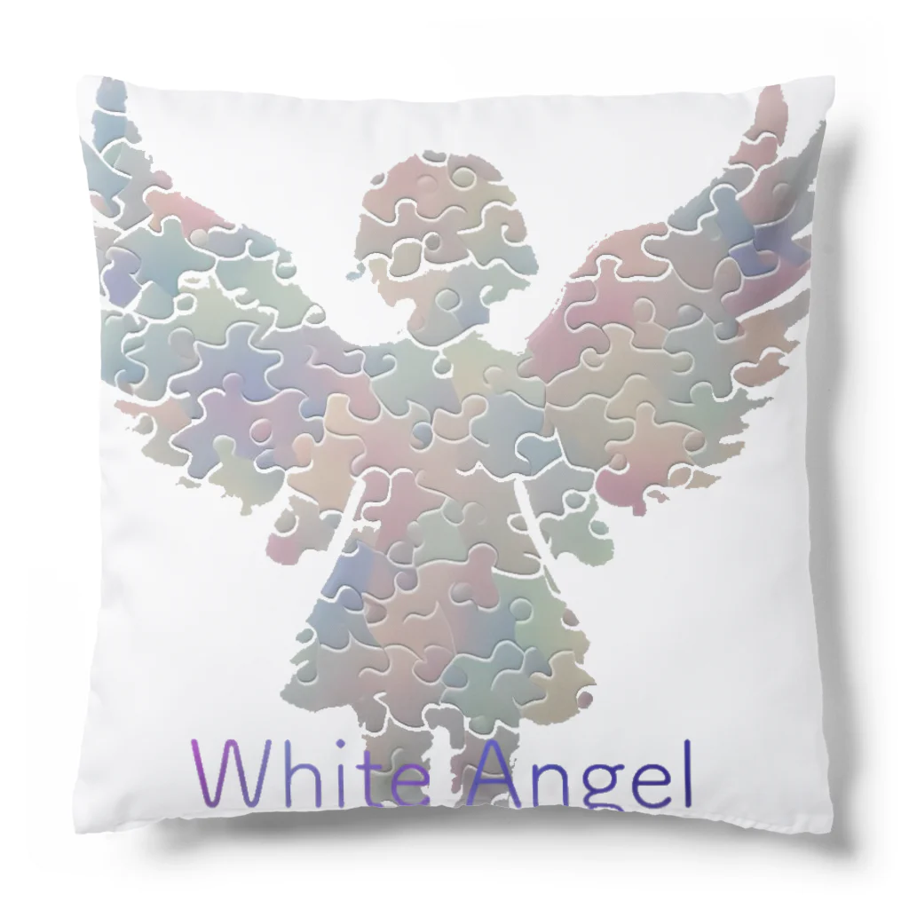 Lock-onの【White Angel】01 Cushion