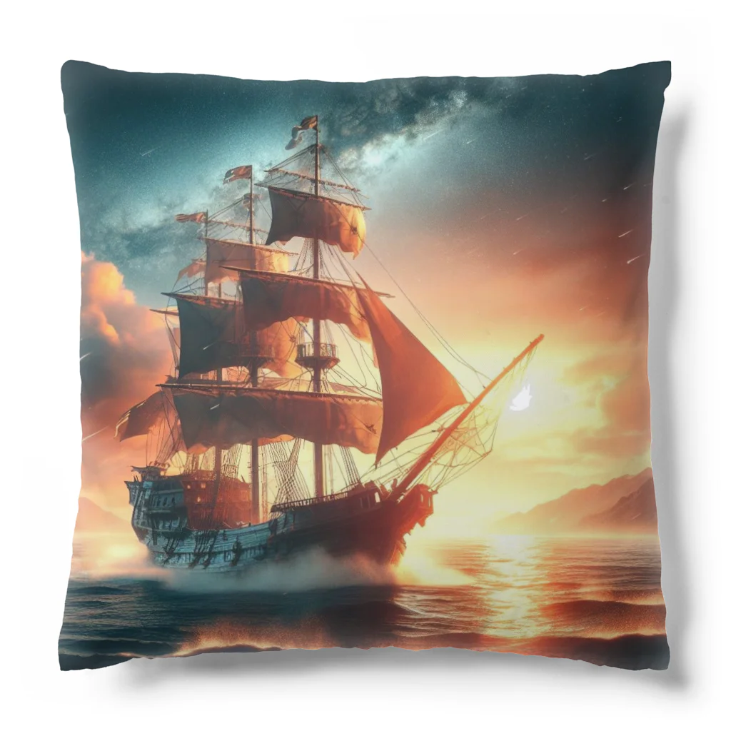 終わらない夢🌈の冒険船🚢✨ Cushion