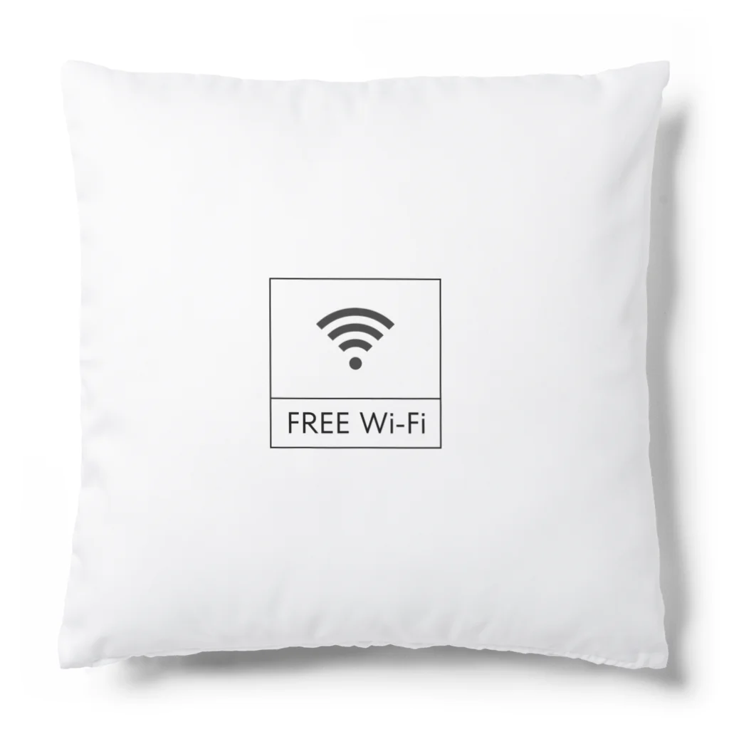 ミニマルくんの四角におさまるFREE Wi-Fi クッション