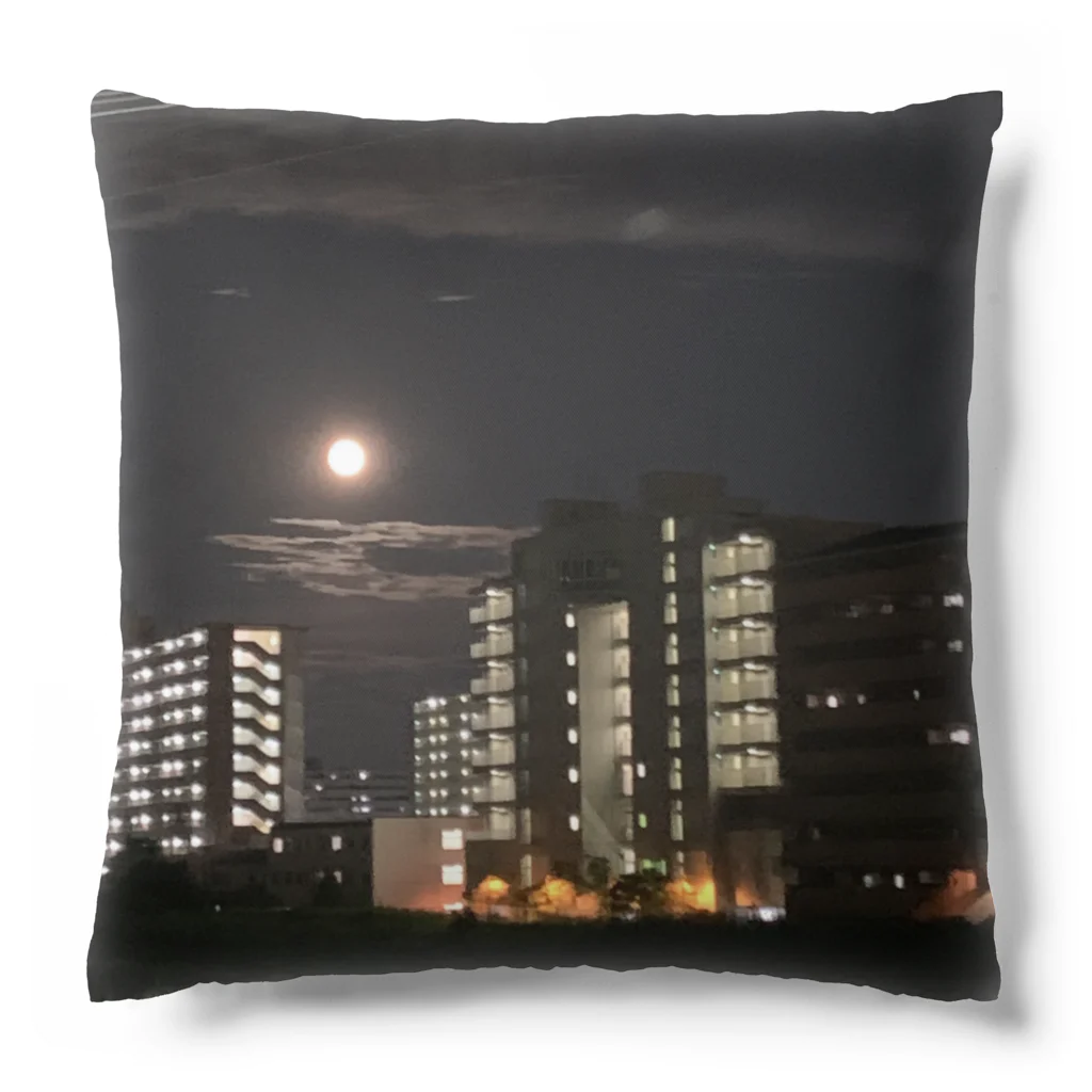 玉手箱のあんこくの街並み Cushion