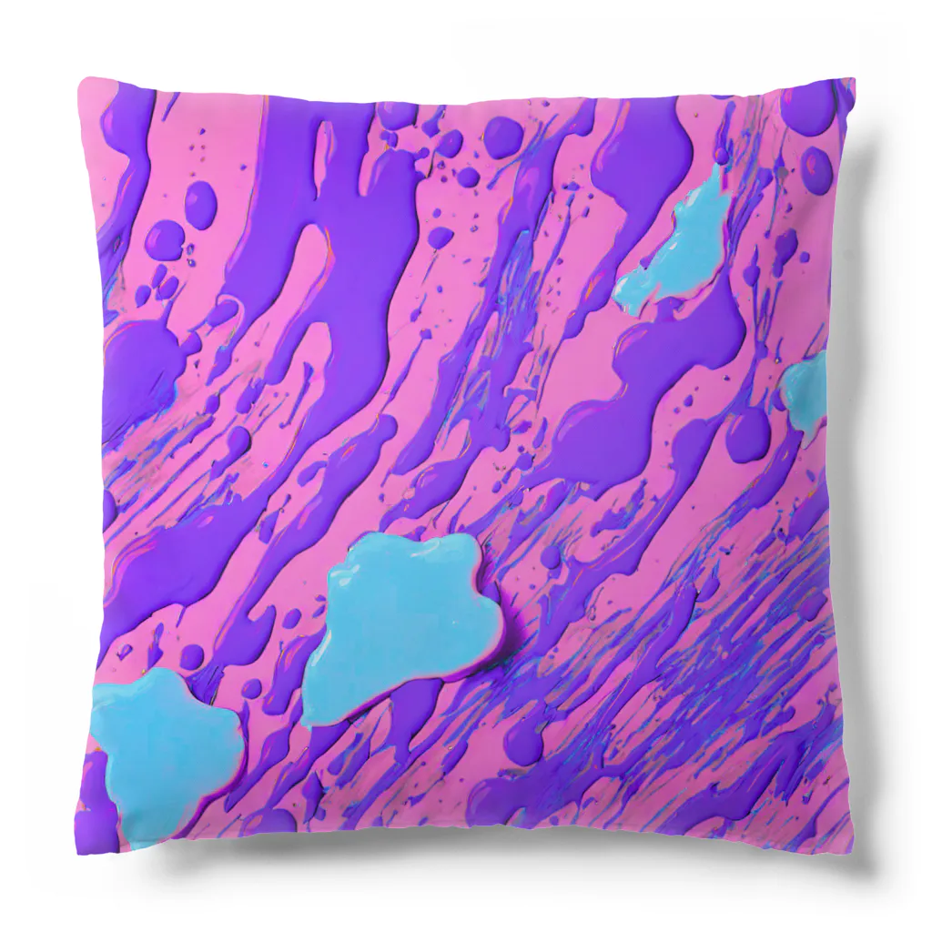 NeonLeakのペンキちゃん7 Cushion