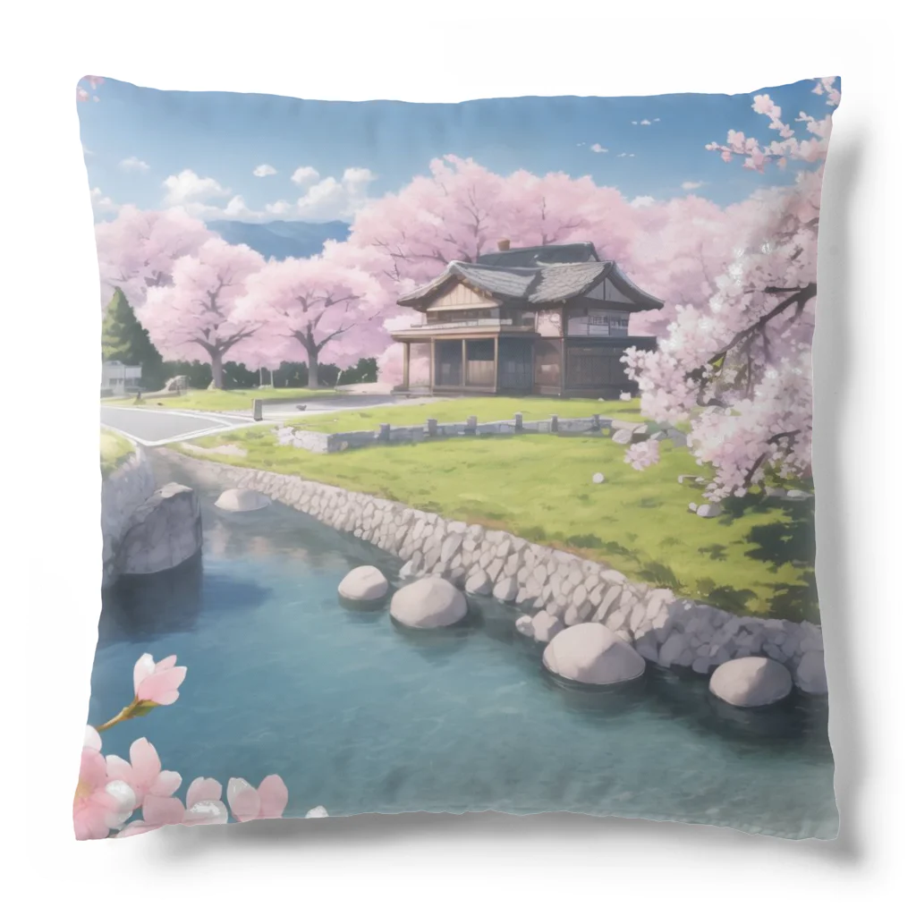 颯月の風景2 Cushion