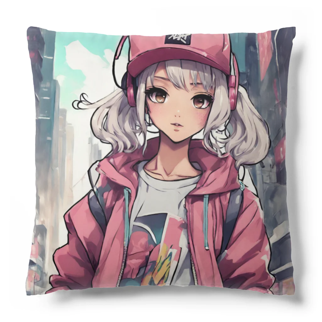 and-AのDJキラリ Cushion