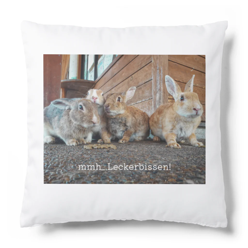 HILLsのうさぎの住む島 Cushion