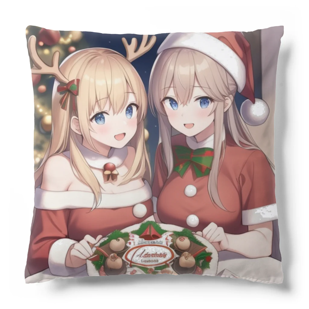 颯月のクリスマス7 Cushion