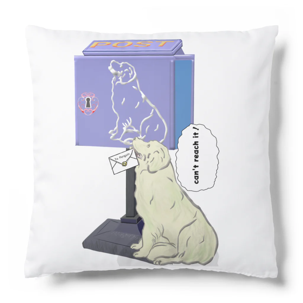 月夜のタツノオトシゴのDog Post Cushion