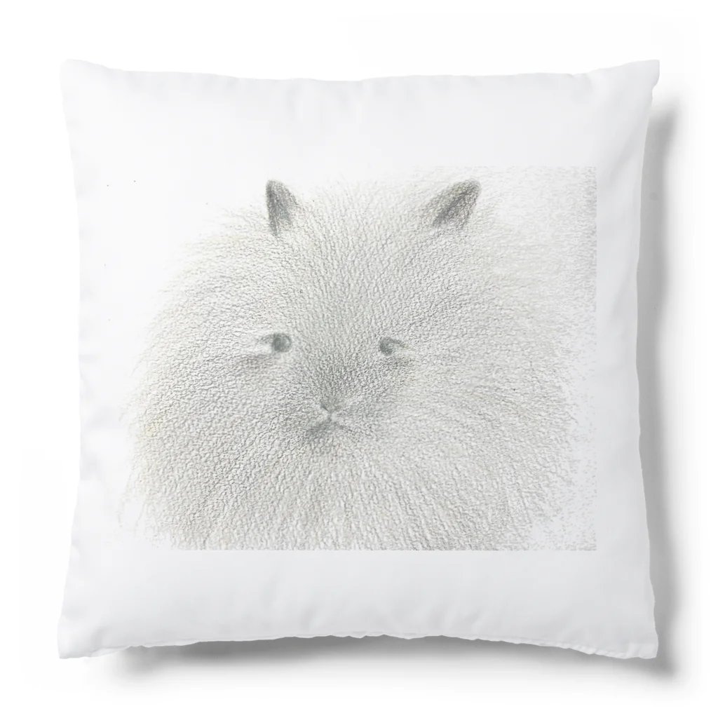 月詠桔梗のふわふわうさぎ Cushion