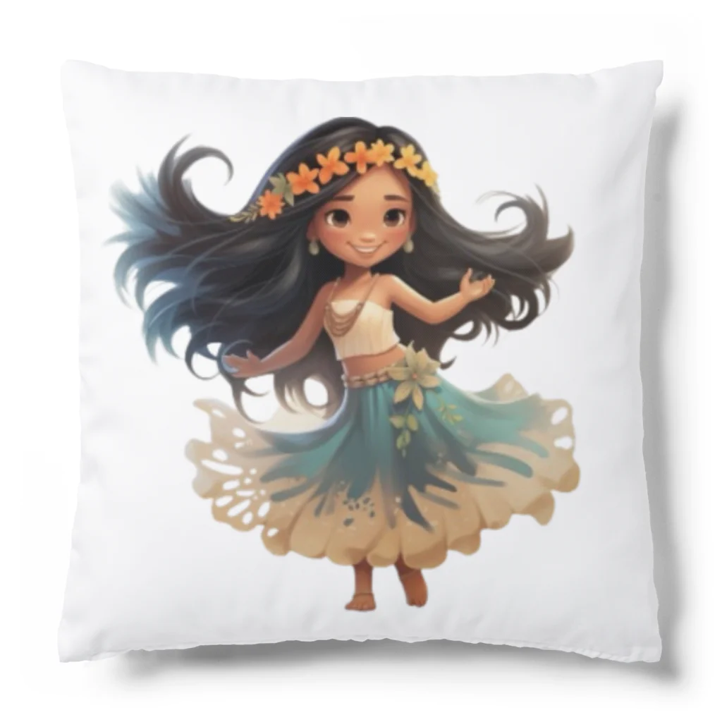 miimishopのフラガール Cushion