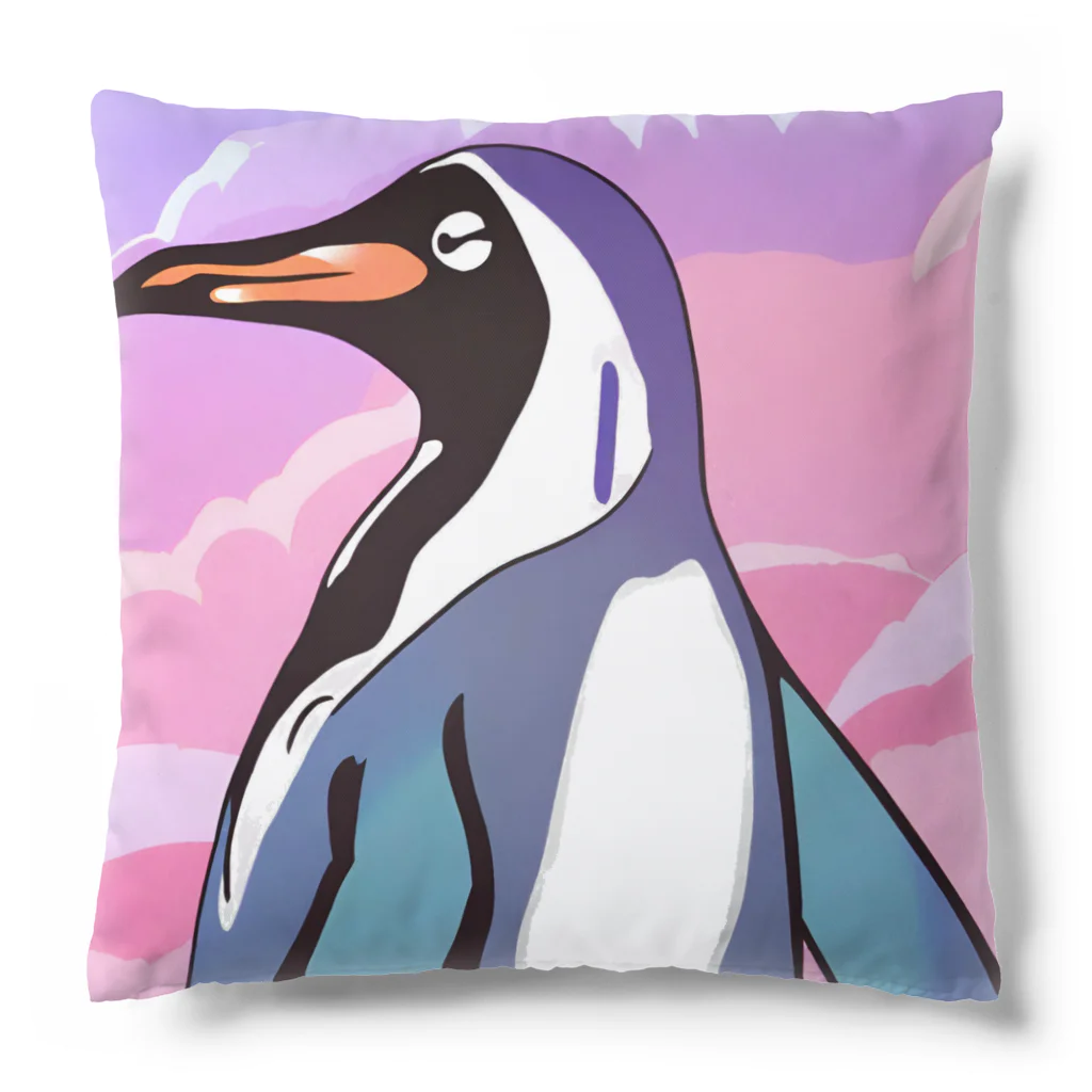 genki121227のお茶目なペンギン Cushion