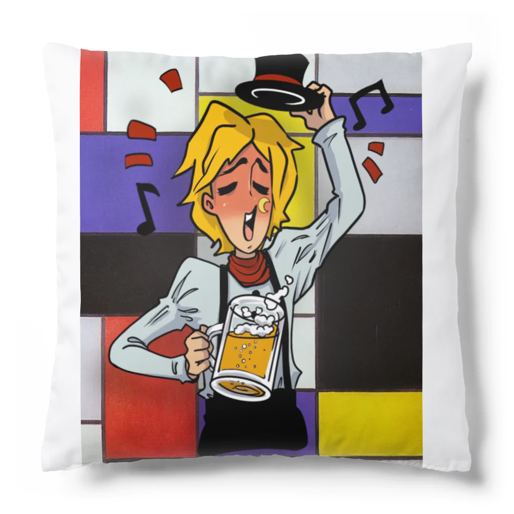 Studio L.O.Lの【酔いどれ】クラウン・スペード Cushion