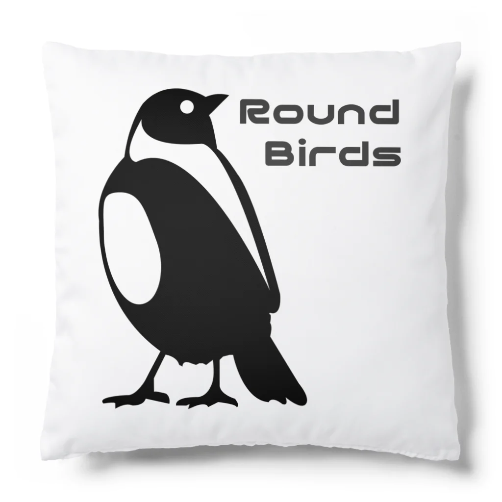 Round-BirdsのRound-Birds logo.ver Cushion