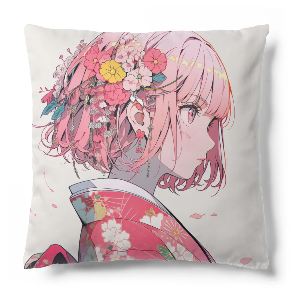 ぶーたんの美しき横顔 Cushion