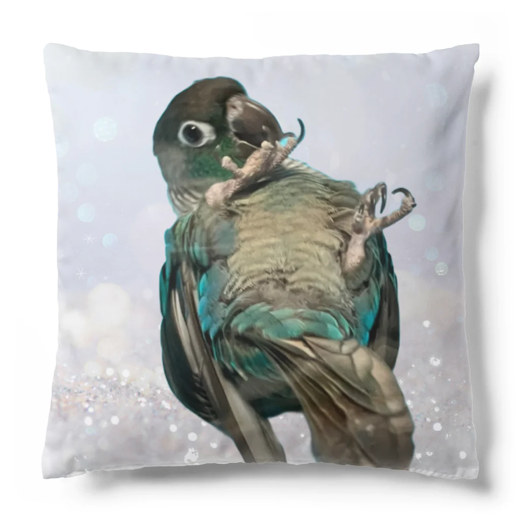 ウロコインコ好きの人へのかわいさを全面に Cushion