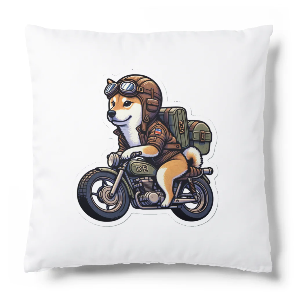 シバライダーロードの柴ライダーロードshiba24 Cushion