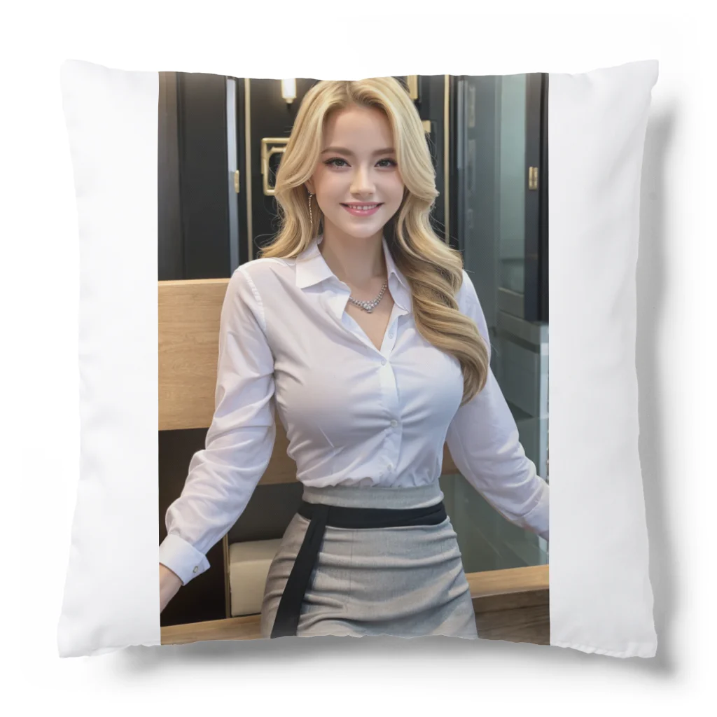 popopuの美女 Cushion