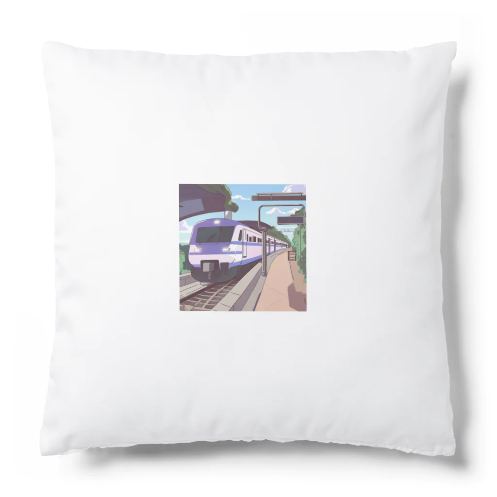 はまみるの軽快で洗練されたモダン鉄道 Cushion