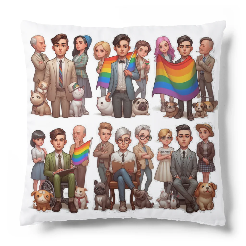 KyleのLGBTQサポート Cushion