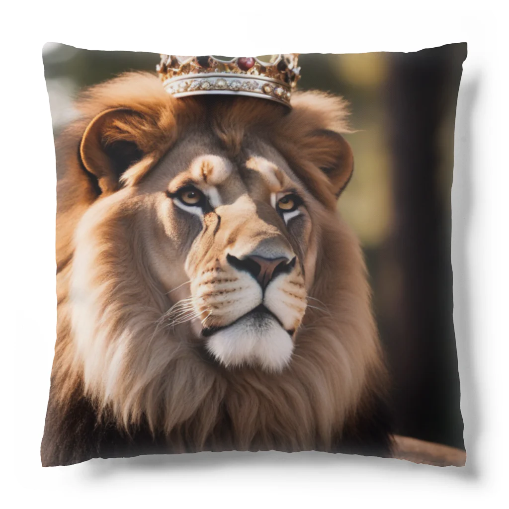 Mint3110-factoryの🦁ライオンキング(King of Lion) Cushion