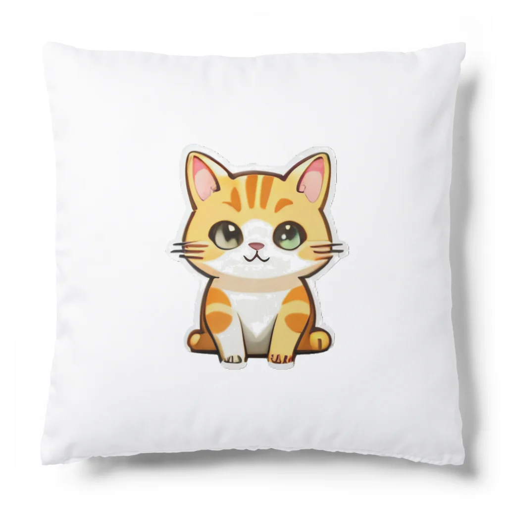 ふわふわ動物スタジオのほっこり癒し! まんまるにゃんこ Cushion