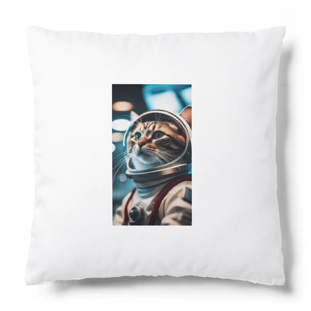 hekikiの旅立つ宇宙猫 Cushion