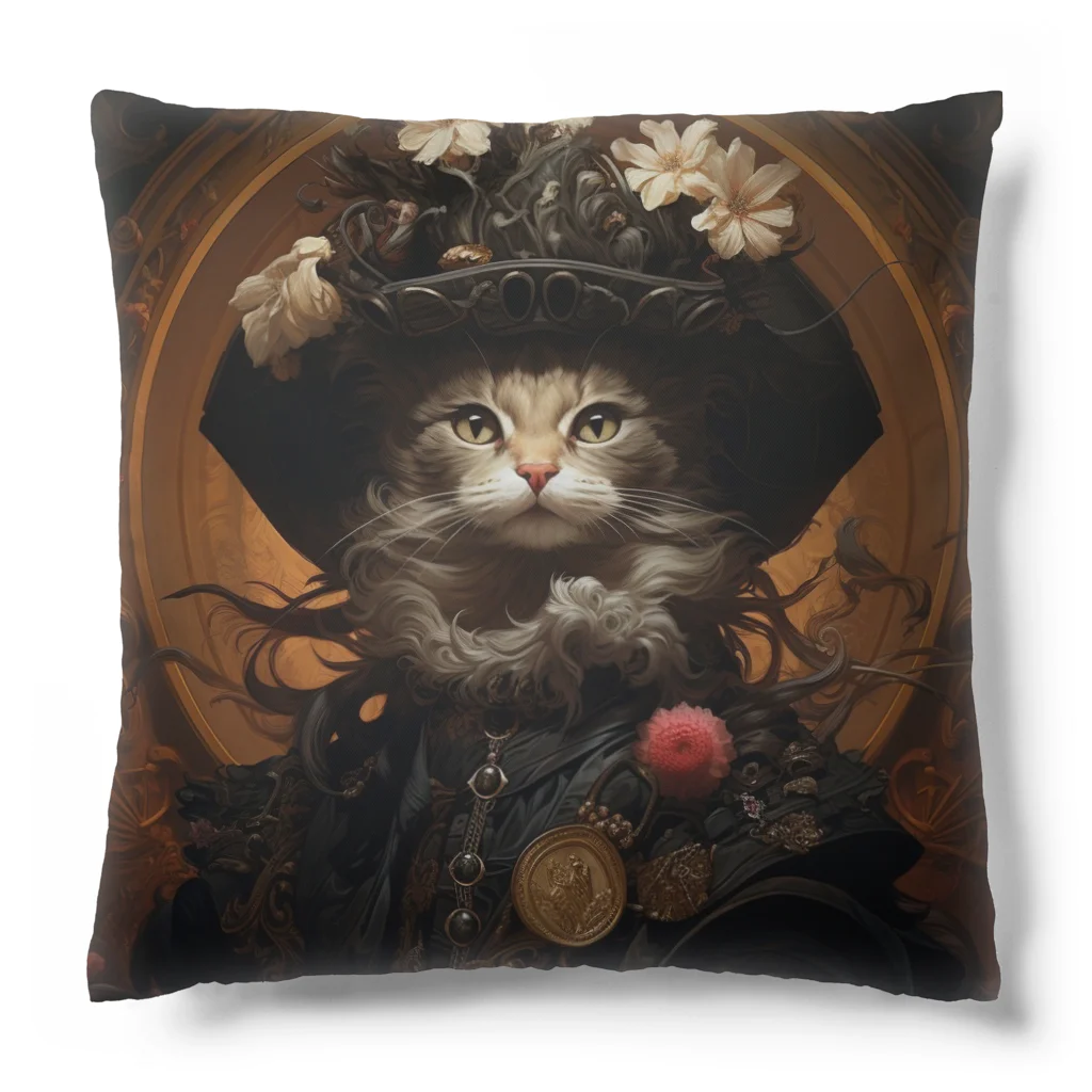 m_i_sのGothic cat series  Cushion