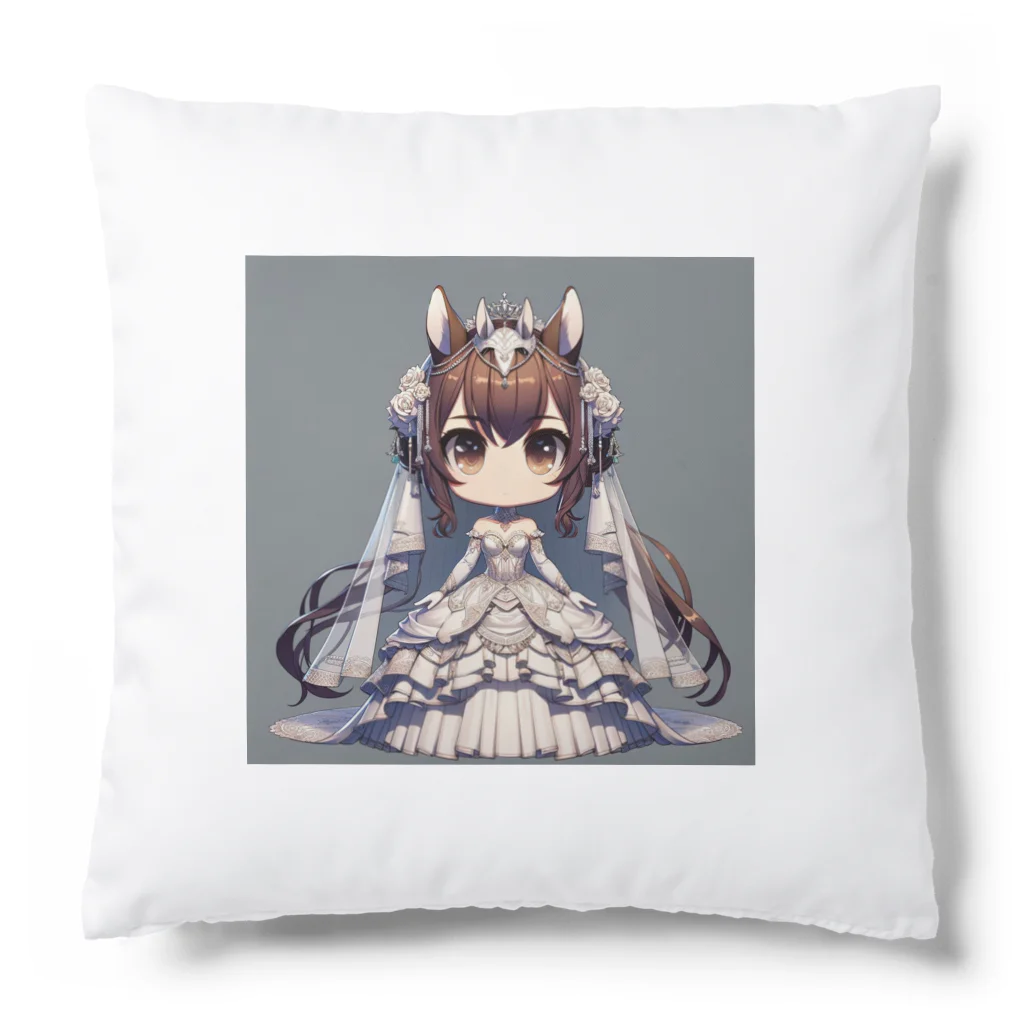 干支シティの午の花嫁 Cushion