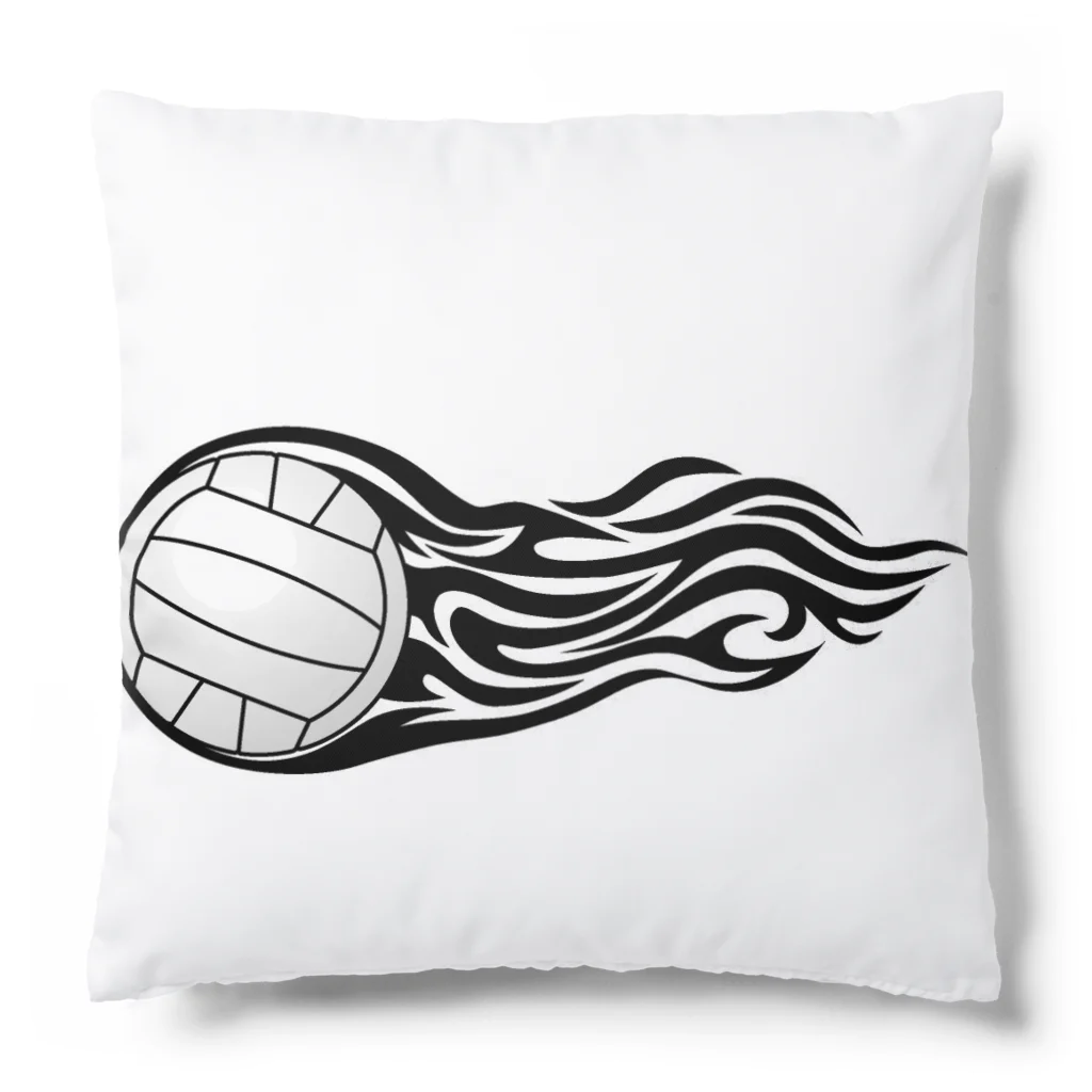 【volleyball online】の火を纏ったバレーボールの瞬間 Cushion